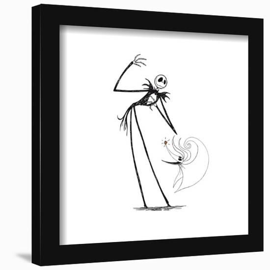 Gallery Pops Disney Tim Burton's The Nightmare Before Christmas - Fetch Wall Art-Trends International-Framed Gallery Pops