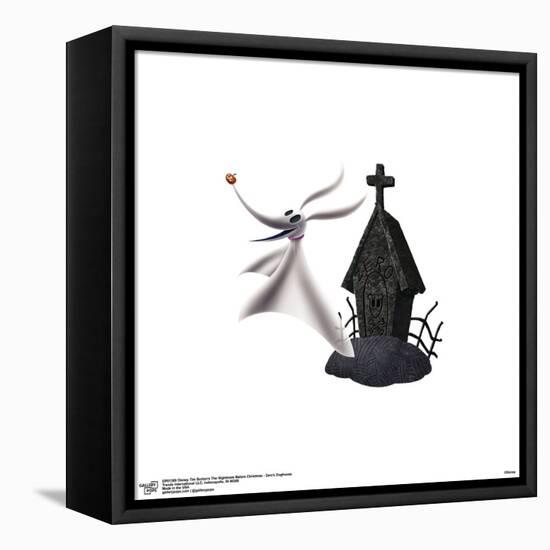 Gallery Pops Disney Tim Burton's The Nightmare Before Christmas - Grave Wall Art-Trends International-Framed Stretched Canvas