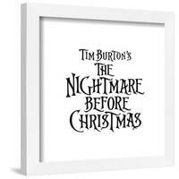 Gallery Pops Disney Tim Burton's The Nightmare Before Christmas - Logo Wall Art-Trends International-Framed Gallery Pops