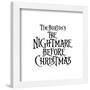 Gallery Pops Disney Tim Burton's The Nightmare Before Christmas - Logo Wall Art-Trends International-Framed Gallery Pops