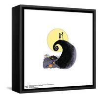 Gallery Pops Disney Tim Burton's The Nightmare Before Christmas - Moon Wall Art-Trends International-Framed Stretched Canvas