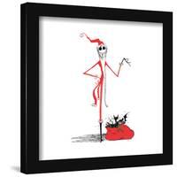 Gallery Pops Disney Tim Burton's The Nightmare Before Christmas - Santa Wall Art-Trends International-Framed Gallery Pops