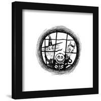 Gallery Pops Disney Tim Burton's The Nightmare Before Christmas - Window Wall Art-Trends International-Framed Gallery Pops