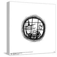 Gallery Pops Disney Tim Burton's The Nightmare Before Christmas - Window Wall Art-Trends International-Stretched Canvas