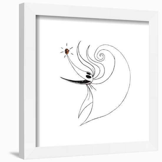 Gallery Pops Disney Tim Burton's The Nightmare Before Christmas - Zero Wall Art-Trends International-Framed Gallery Pops