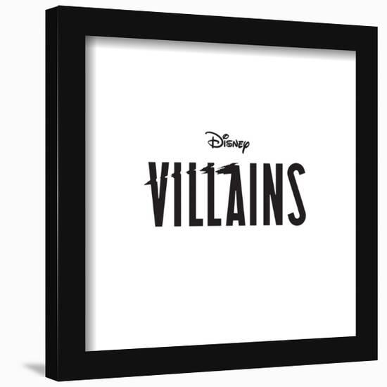 Gallery Pops Disney Villains - Logo Wall Art-Trends International-Framed Gallery Pops