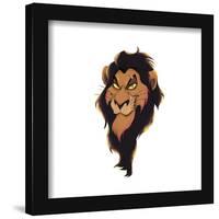 Gallery Pops Disney Villains - Scar Portrait Wall Art-Trends International-Framed Gallery Pops