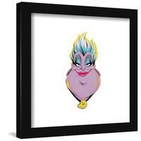 Gallery Pops Disney Villains - Ursula Portrait Wall Art-Trends International-Framed Gallery Pops