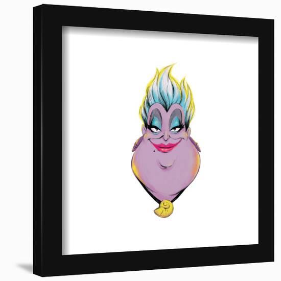 Gallery Pops Disney Villains - Ursula Portrait Wall Art-Trends International-Framed Gallery Pops