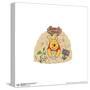 Gallery Pops Disney Winnie Disney The Pooh - Don't Feed Disney The Bear Wall Art-Trends International-Stretched Canvas