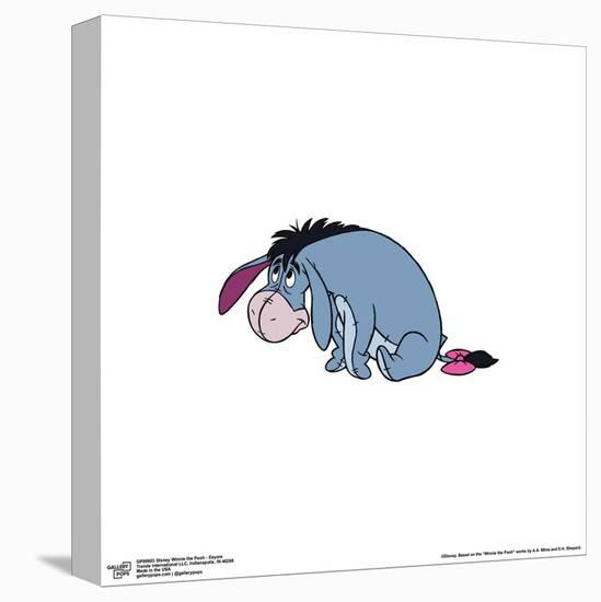 Gallery Pops Disney Winnie Disney The Pooh - Eeyore Wall Art-Trends International-Stretched Canvas