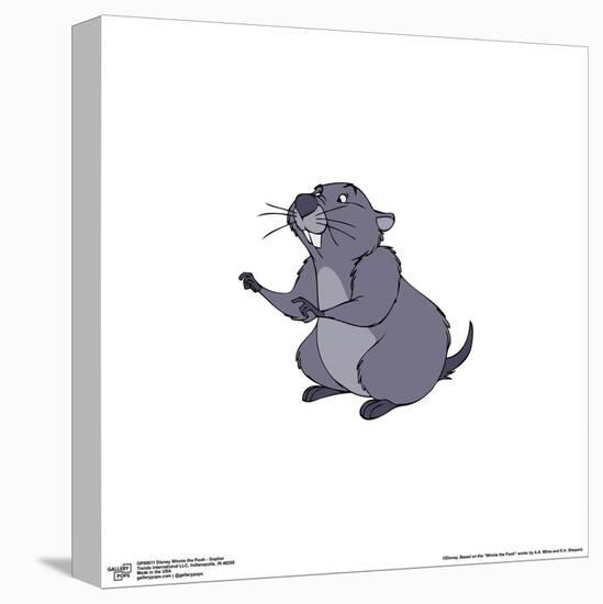 Gallery Pops Disney Winnie Disney The Pooh - Gopher Wall Art-Trends International-Stretched Canvas