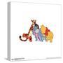 Gallery Pops Disney Winnie Disney The Pooh - Huddled Up Wall Art-Trends International-Stretched Canvas