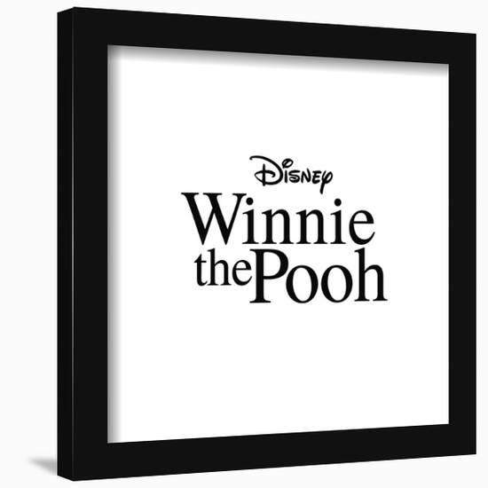 Gallery Pops Disney Winnie Disney The Pooh - Logo Wall Art-Trends International-Framed Gallery Pops