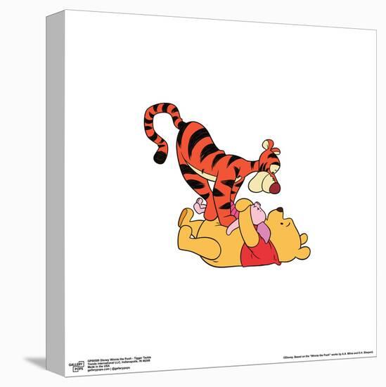 Gallery Pops Disney Winnie Disney The Pooh - Tigger Tackle Wall Art-Trends International-Stretched Canvas