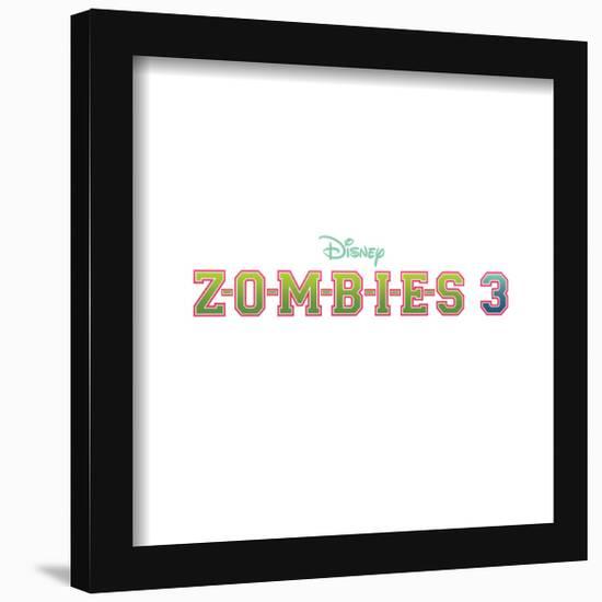 Gallery Pops Disney Zombies 3 - Logo Wall Art-Trends International-Framed Gallery Pops