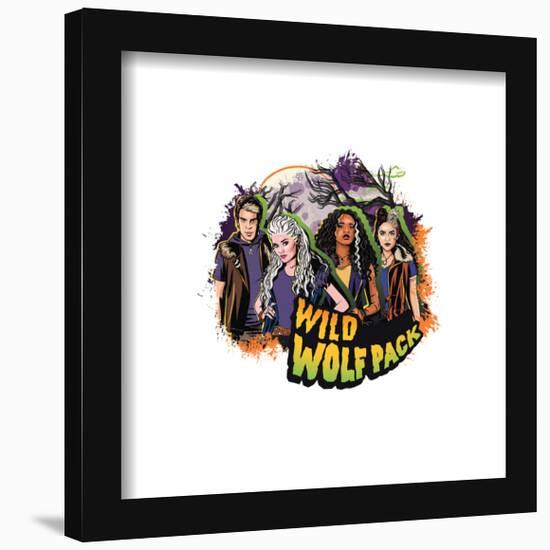 Gallery Pops Disney Zombies 3 - Wild For The Wolfpack Wall Art-Trends International-Framed Gallery Pops