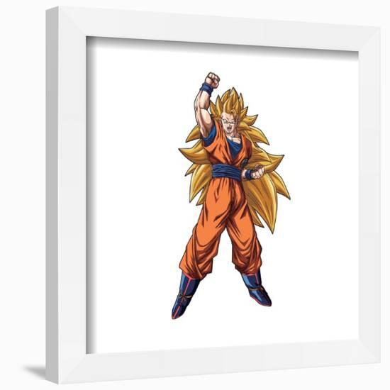 Gallery Pops Dragon Ball: Super - Battle of the Gods Super Saiyan 3 Goku Wall Art-Trends International-Framed Gallery Pops