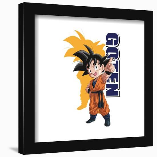 Gallery Pops Dragon Ball: Super - Goten Icon Wall Art-Trends International-Framed Gallery Pops