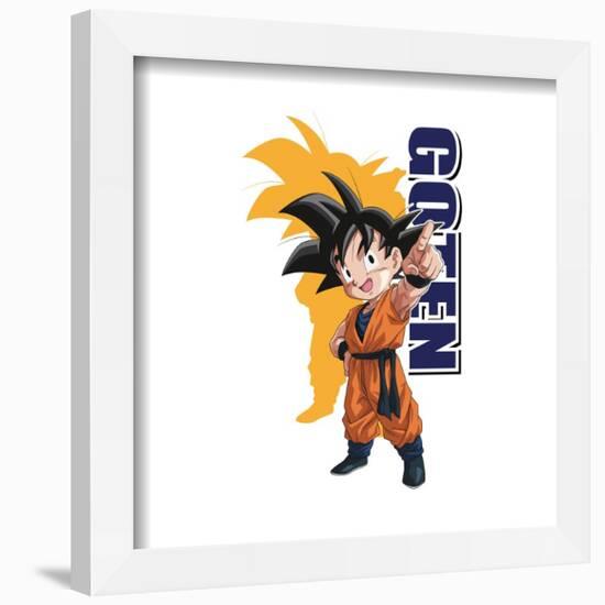 Gallery Pops Dragon Ball: Super - Goten Icon Wall Art-Trends International-Framed Gallery Pops