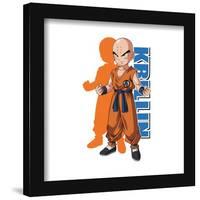 Gallery Pops Dragon Ball: Super - Krillin Icon Wall Art-Trends International-Framed Gallery Pops