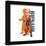 Gallery Pops Dragon Ball: Super - Krillin Icon Wall Art-Trends International-Framed Gallery Pops