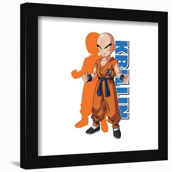 Gallery Pops Dragon Ball: Super - Krillin Icon Wall Art-Trends International-Framed Gallery Pops