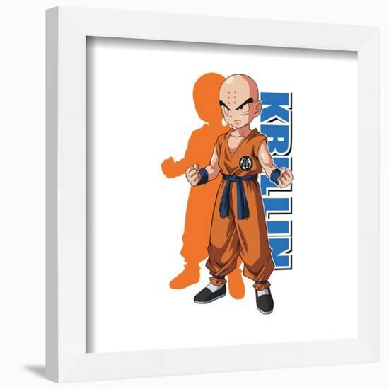 Gallery Pops Dragon Ball: Super - Krillin Icon Wall Art-Trends International-Framed Gallery Pops