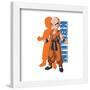 Gallery Pops Dragon Ball: Super - Krillin Icon Wall Art-Trends International-Framed Gallery Pops