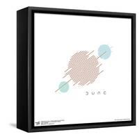 Gallery Pops Dune - Dune Two Moons Line Art Graphic Wall Art-Trends International-Framed Stretched Canvas