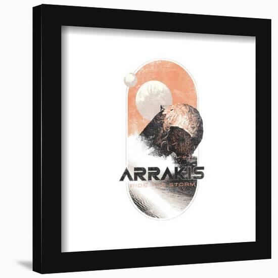 Gallery Pops Dune: Part Two - Arrakis Ride Storm Wall Art-Trends International-Framed Gallery Pops