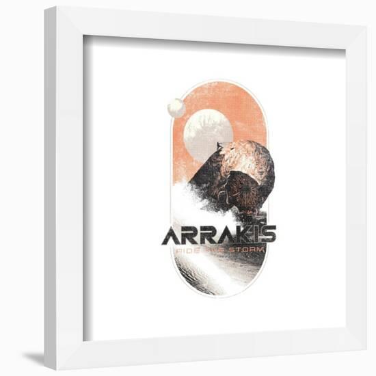 Gallery Pops Dune: Part Two - Arrakis Ride Storm Wall Art-Trends International-Framed Gallery Pops