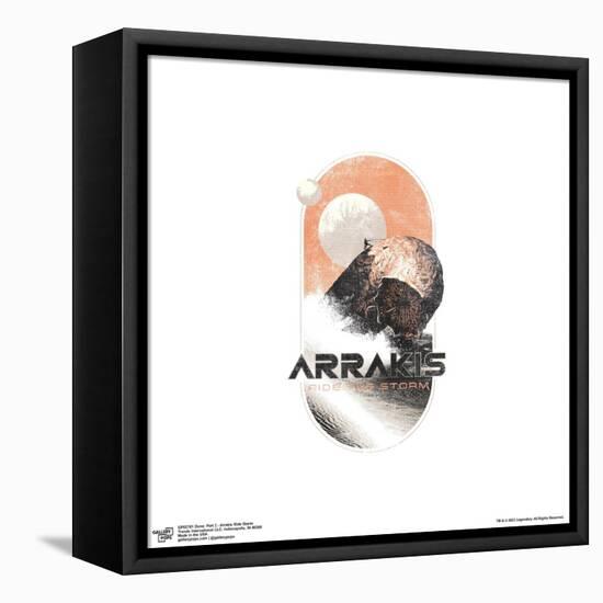 Gallery Pops Dune: Part Two - Arrakis Ride Storm Wall Art-Trends International-Framed Stretched Canvas