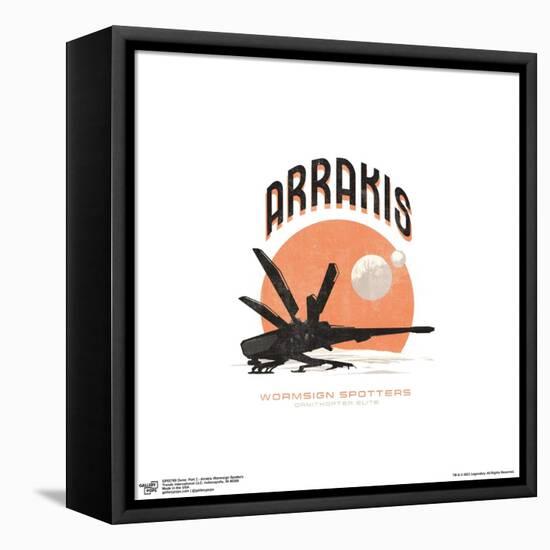 Gallery Pops Dune: Part Two - Arrakis Wormsign Spotters Wall Art-Trends International-Framed Stretched Canvas