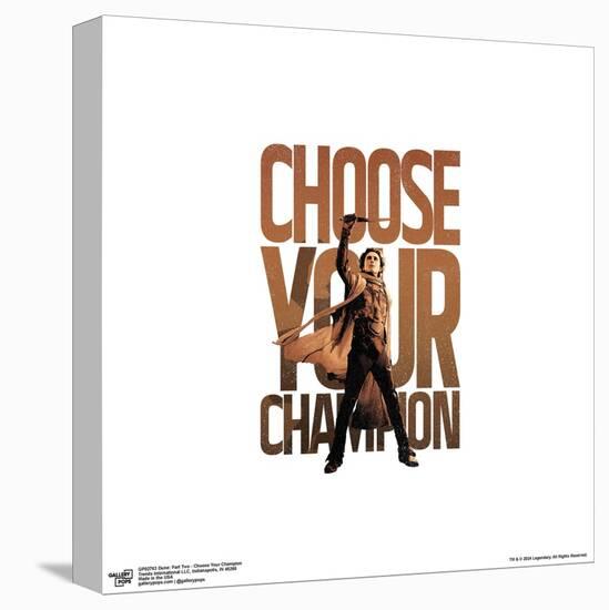Gallery Pops Dune: Part Two - Choose Your Champion Wall Art-Trends International-Stretched Canvas