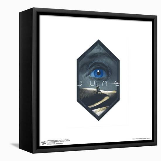 Gallery Pops Dune: Part Two - Dune Desert Graphic Wall Art-Trends International-Framed Stretched Canvas