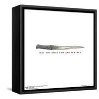 Gallery Pops Dune: Part Two - May Thy Knife Chip And Shatter Graphic Wall Art-Trends International-Framed Stretched Canvas