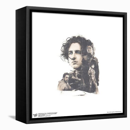 Gallery Pops Dune: Part Two - Muad'Dib Fremen Graphic Wall Art-Trends International-Framed Stretched Canvas