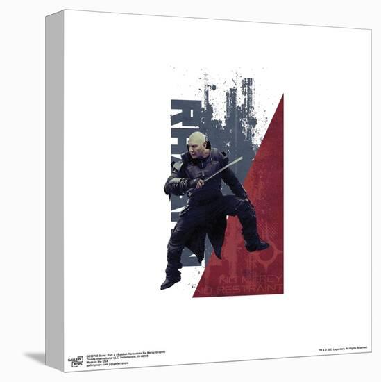 Gallery Pops Dune: Part Two - Rabban Harkonnen No Mercy Graphic Wall Art-Trends International-Stretched Canvas