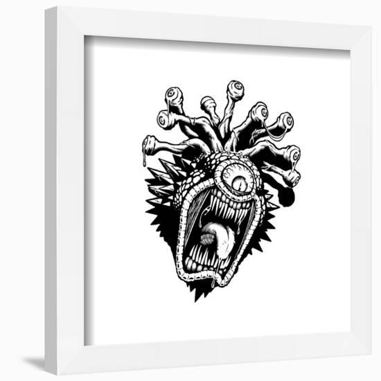 Gallery Pops Dungeons & Dragons - Classic Beholder  Wall Art-Trends International-Framed Gallery Pops