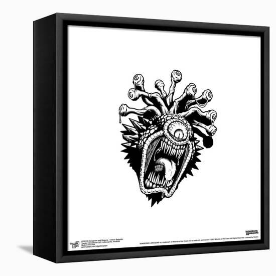 Gallery Pops Dungeons & Dragons - Classic Beholder  Wall Art-Trends International-Framed Stretched Canvas