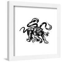 Gallery Pops Dungeons & Dragons - Classic Displacer Beast Wall Art-Trends International-Framed Gallery Pops