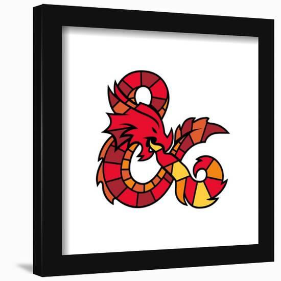 Gallery Pops Dungeons & Dragons: Honor Among Thieves - Ampersand Mosaic Wall Art-Trends International-Framed Gallery Pops