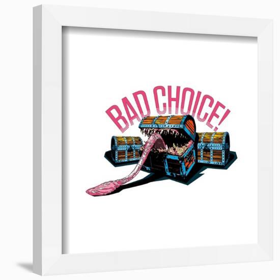 Gallery Pops Dungeons & Dragons: Honor Among Thieves - Bad Choice Mimic Wall Art-Trends International-Framed Gallery Pops