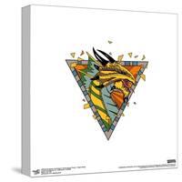 Gallery Pops Dungeons & Dragons: Honor Among Thieves - Dragon Badge Wall Art-Trends International-Stretched Canvas