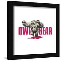 Gallery Pops Dungeons & Dragons: Honor Among Thieves - Owl Bear Mosaic Wall Art-Trends International-Framed Gallery Pops