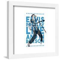 Gallery Pops Elvis Presley - Elvis Live and in Person Wall Art-Trends International-Framed Gallery Pops