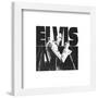 Gallery Pops Elvis Presley - Elvis Text Graphic Wall Art-Trends International-Framed Gallery Pops