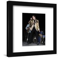 Gallery Pops Elvis Presley - Gold Lamé Jacket Photo  Wall Art-Trends International-Framed Gallery Pops