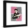 Gallery Pops Elvis Presley - Gritty Pop Portrait Wall Art-Trends International-Framed Gallery Pops